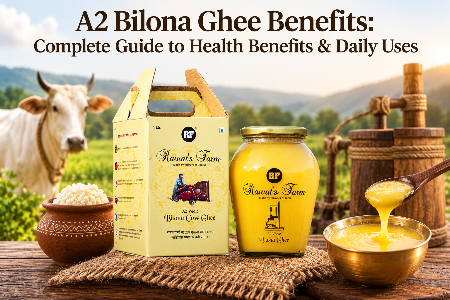 A2 Bilona Ghee Benefits: Complete Guide to Health Benefits & Daily Uses