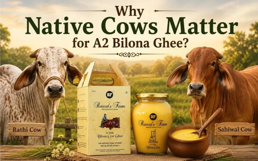 Why Native Cows Matter for A2 Bilona Ghee?