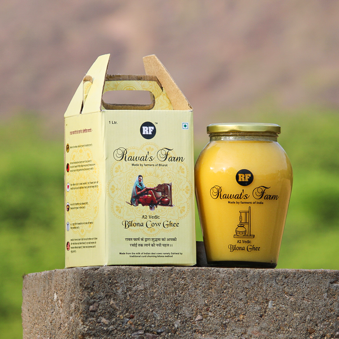 A2 Bilona Cow Ghee 1000 ML
